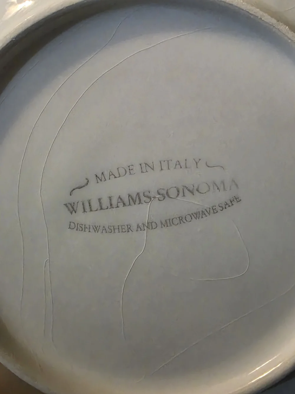 Williams Sonoma Yellow Salad Plates NAPA Saffron Grapes Made In Italy Set Of 4